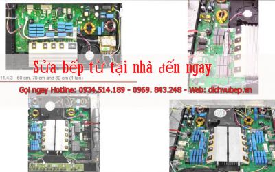 Cảnh báo mã báo lỗi chữ U dòng bếp từ Bosch