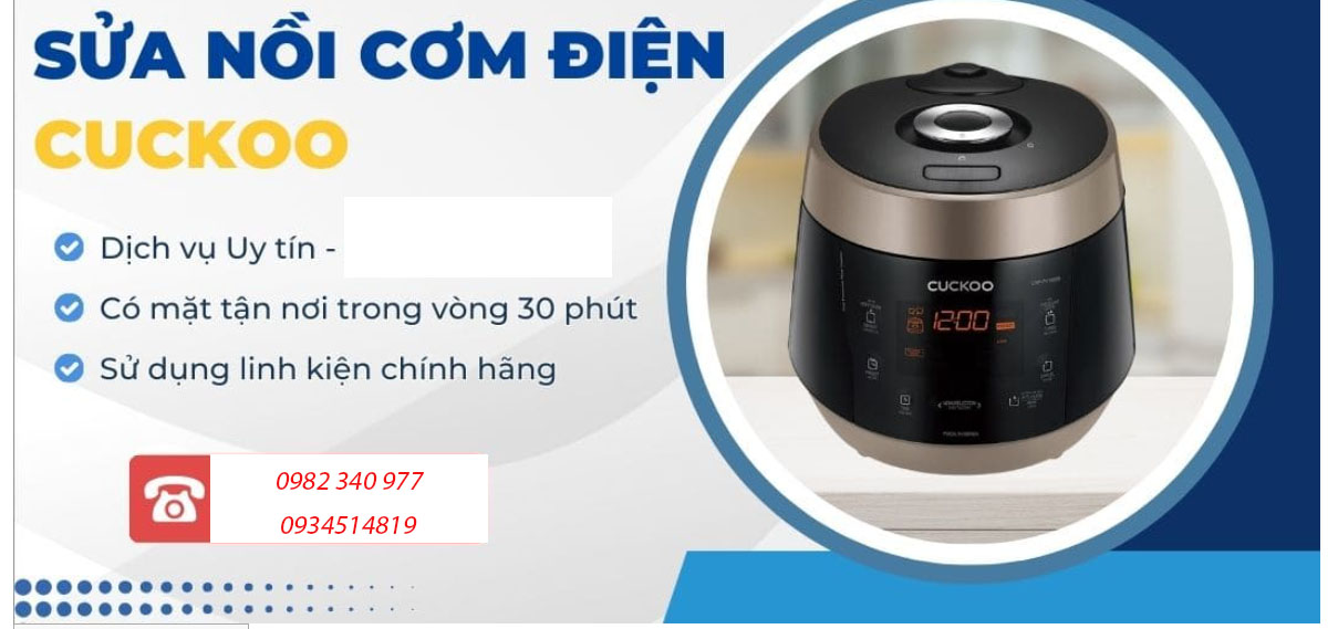 Các địa chỉ uy tín chuyên cung cấp linh kiện Cuckoo chính hãng