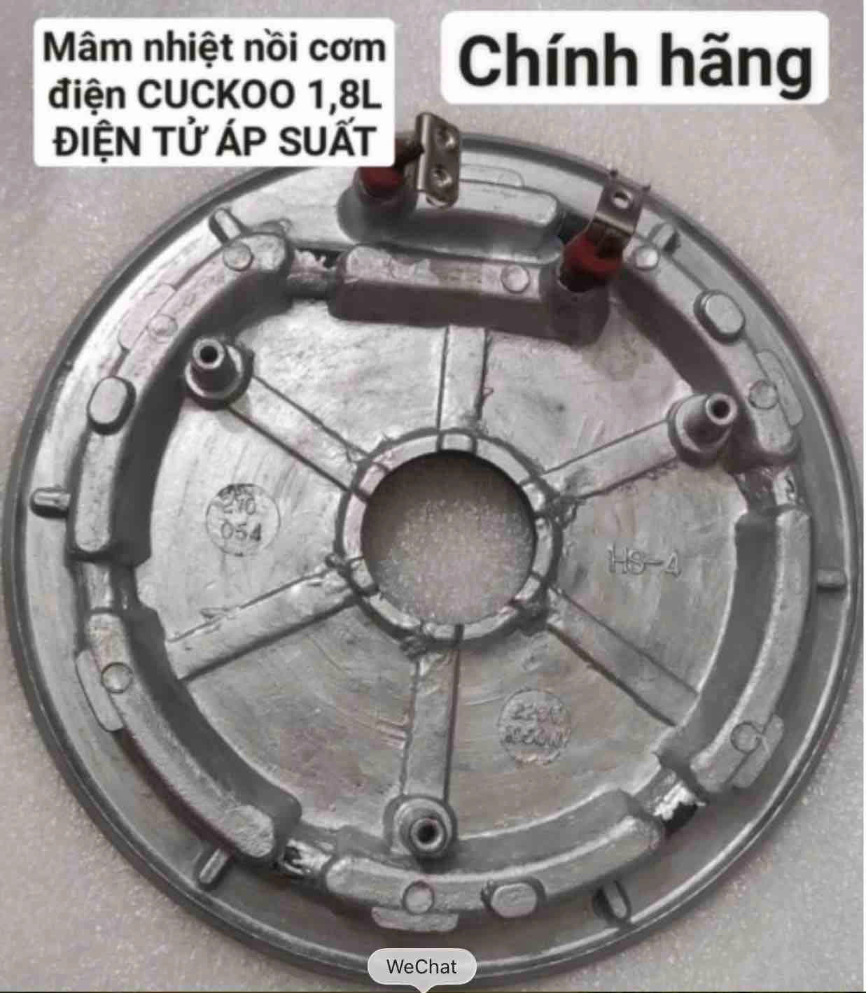 [CHÍNH HÃNG]Mâm nhiệt nồi cơm điện CUCKOO 1,8l CRP - G1015M, G1030
