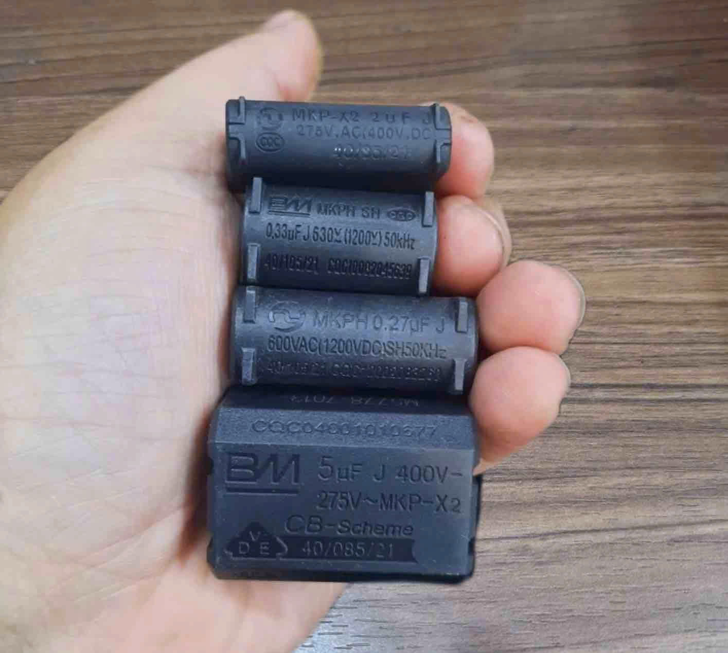 Tụ bếp từ 5mf - BM - cung cấp linh kiện sửa bếp từ