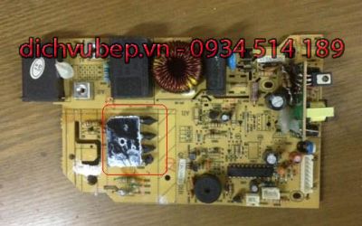 Tại sao bếp từ bị chập công xuất