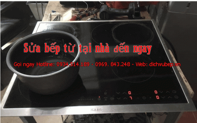 Bếp từ AEG báo lỗi E0 - E00 không nóng