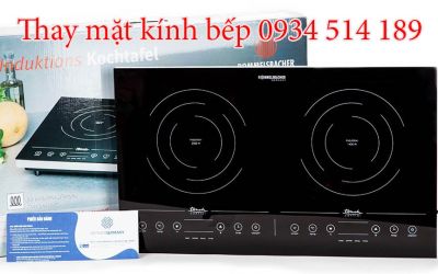 Thay mặt kính bếp từ Đức Rommels Bacher tại nhà