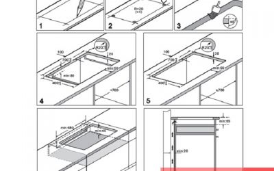 Hướng dẫn bạn cách lắp đặt bếp từ Bosch