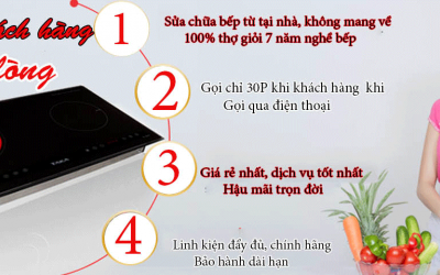 Địa chỉ sửa bếp từ trên khắp 12 quận Hà Nội- sửa tại nhà