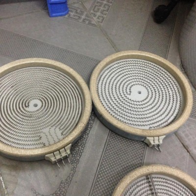 mâm nhiệt bếp hồng ngoại 20cm - 1 vòng nhiệt